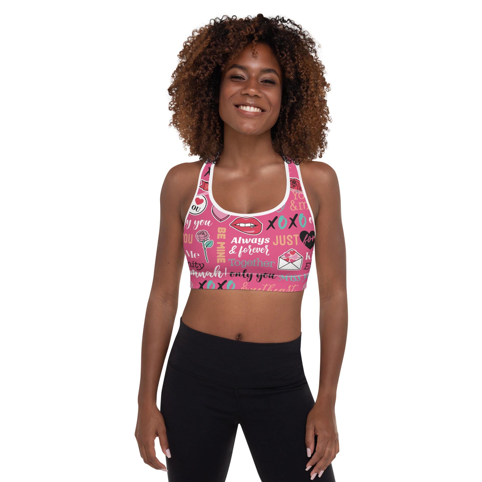 Be Mine Forever Sports Bra
